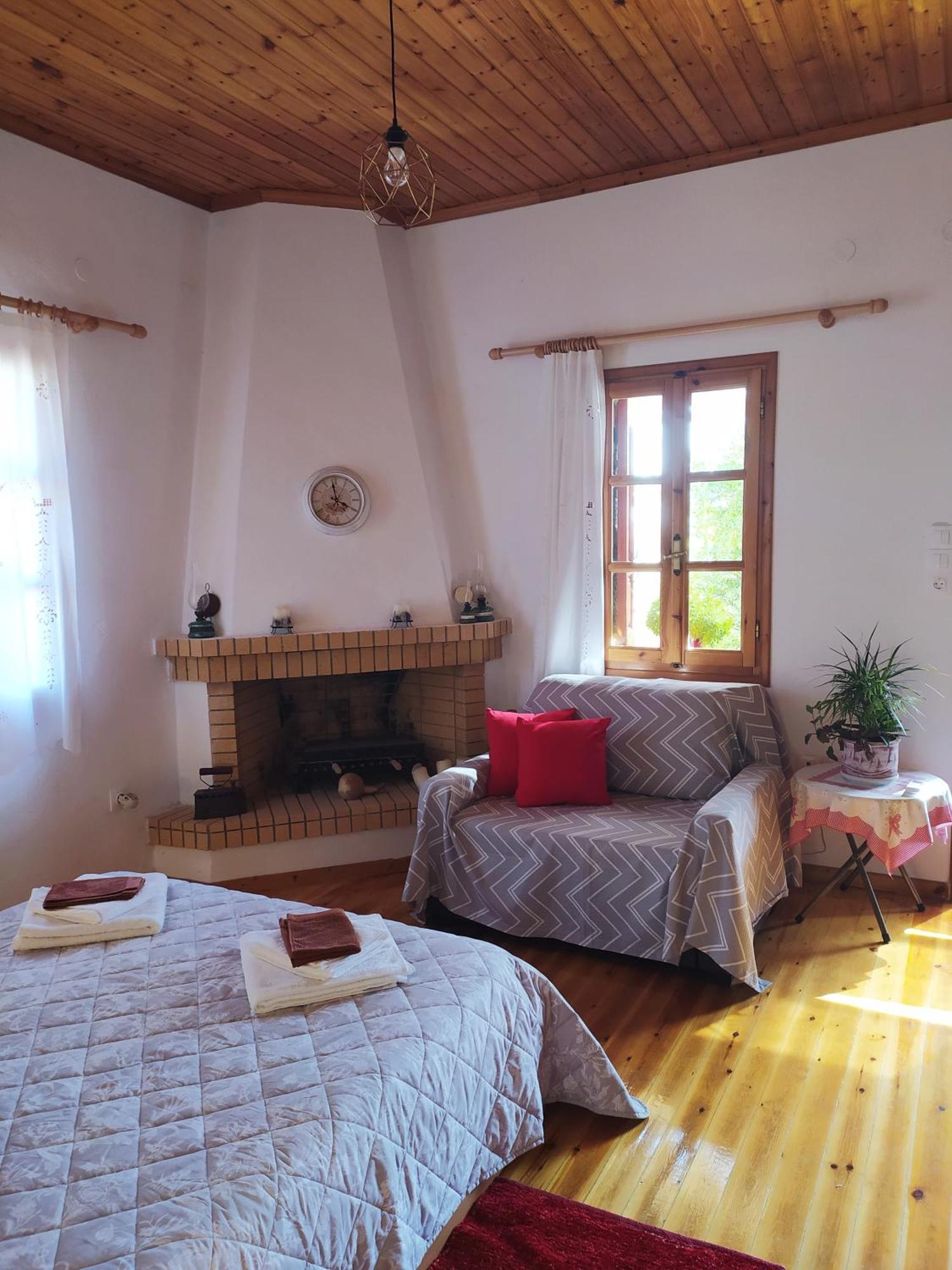 Apartamento Cozy House With Amazing Sea View Kaminia  Exterior foto