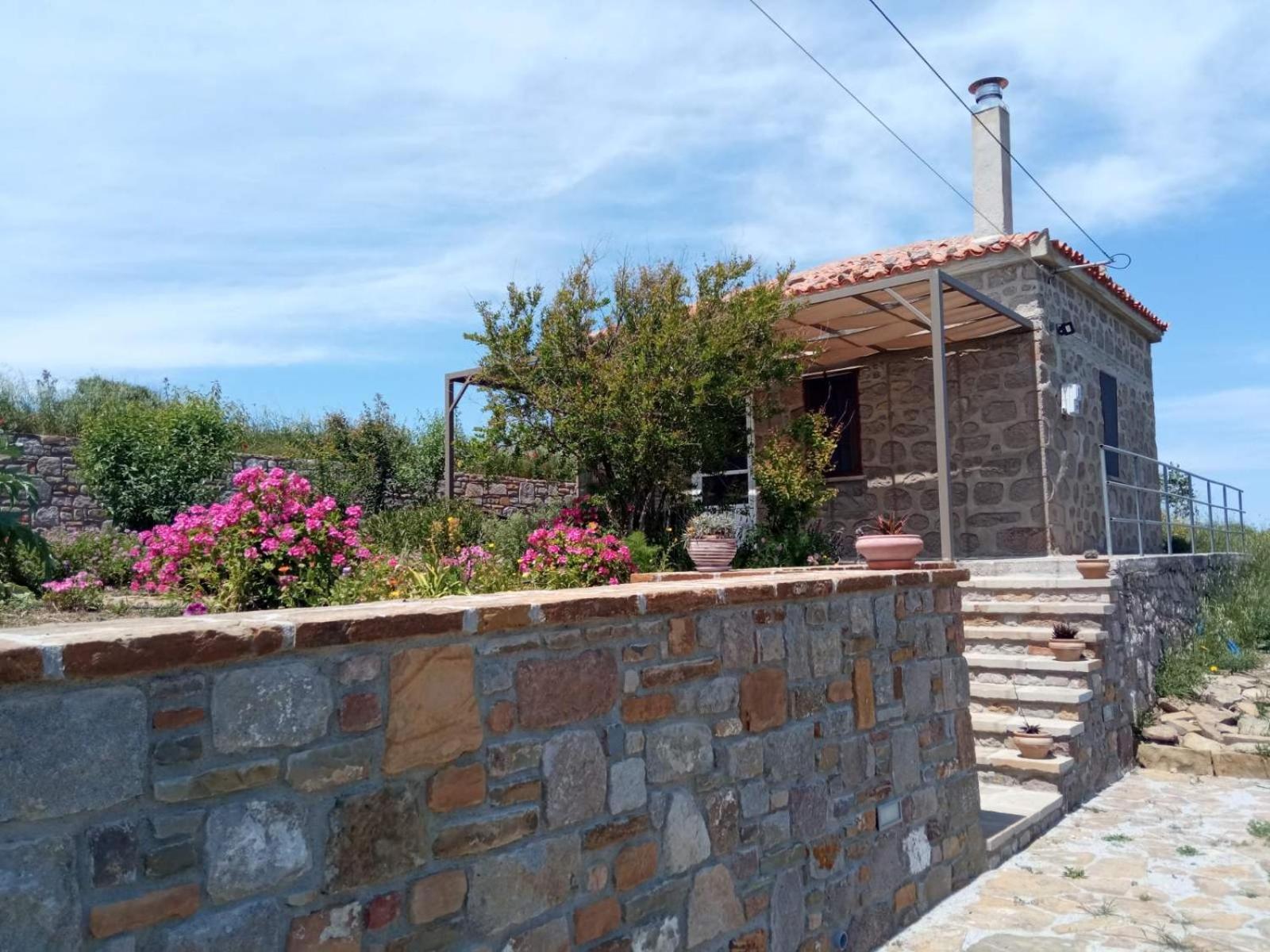 Apartamento Cozy House With Amazing Sea View Kaminia  Exterior foto